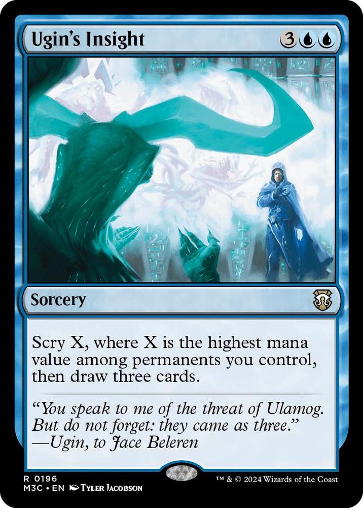 Ugin's Insight (196) [Modern Horizons 3 Commander]
