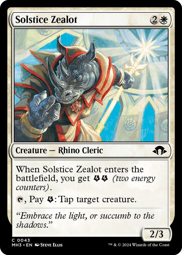 Solstice Zealot (43) [Modern Horizons 3]