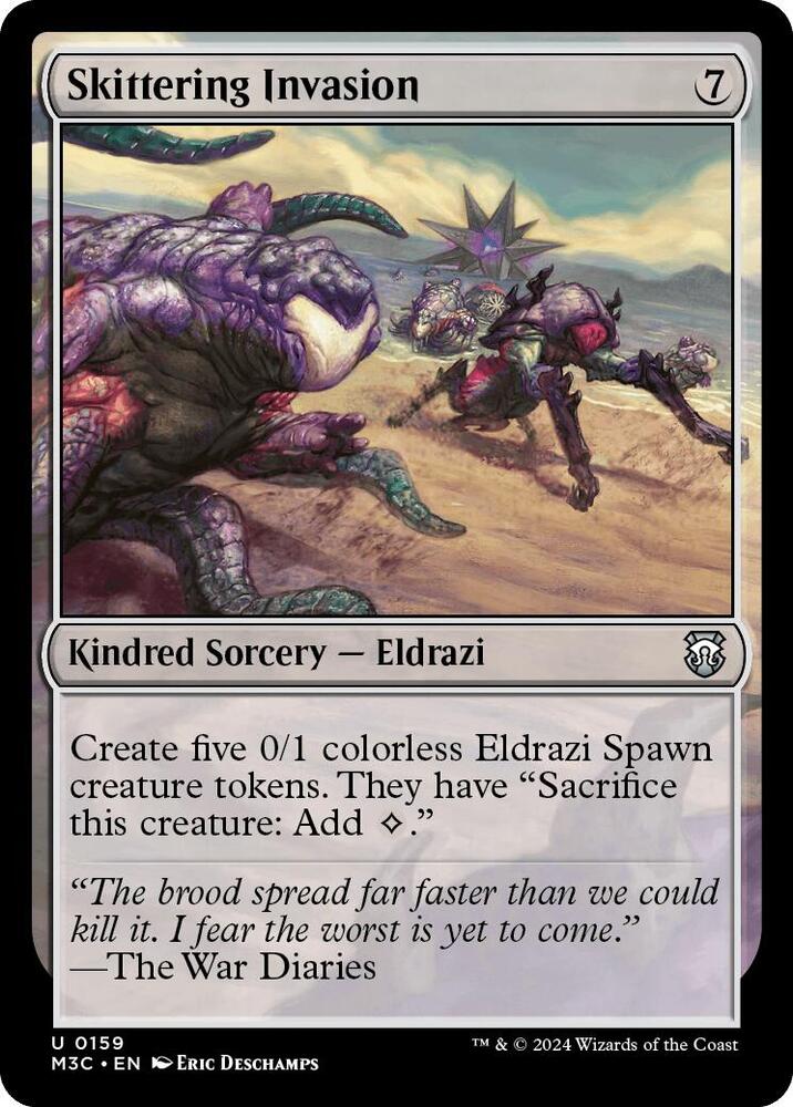 Skittering Invasion (159) [Modern Horizons 3 Commander]