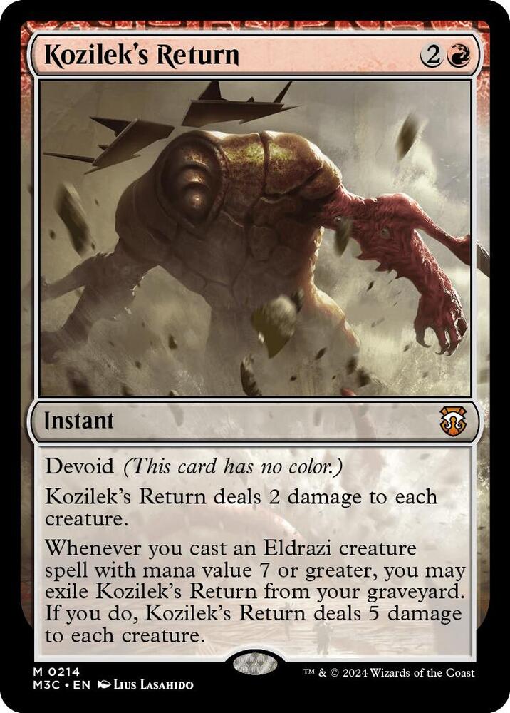 Kozilek's Return (214) [Modern Horizons 3 Commander]