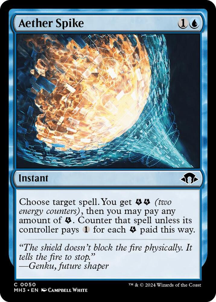 Aether Spike (50) [Modern Horizons 3]