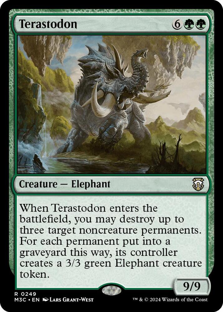 Terastodon (249) [Modern Horizons 3 Commander]