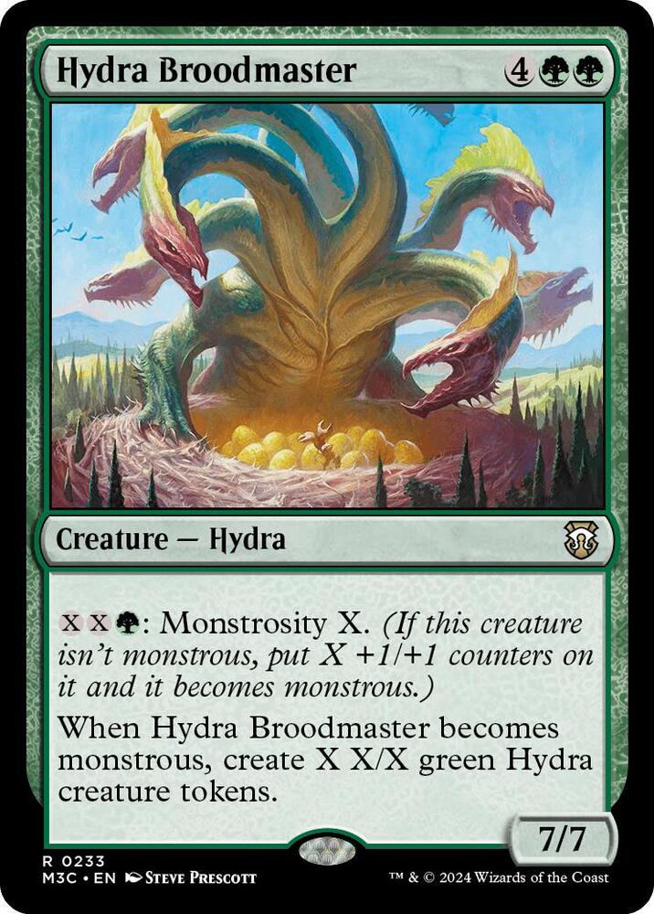 Hydra Broodmaster (233) [Modern Horizons 3 Commander]