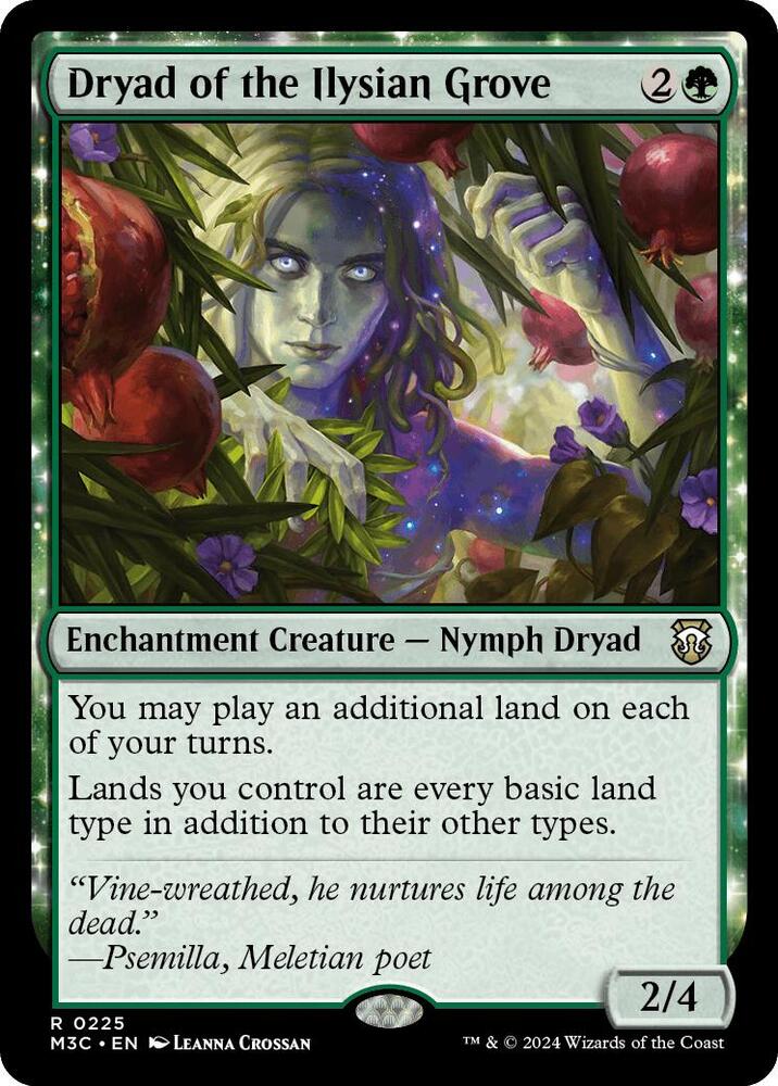 Dryad of the Ilysian Grove (225) [Modern Horizons 3 Commander]