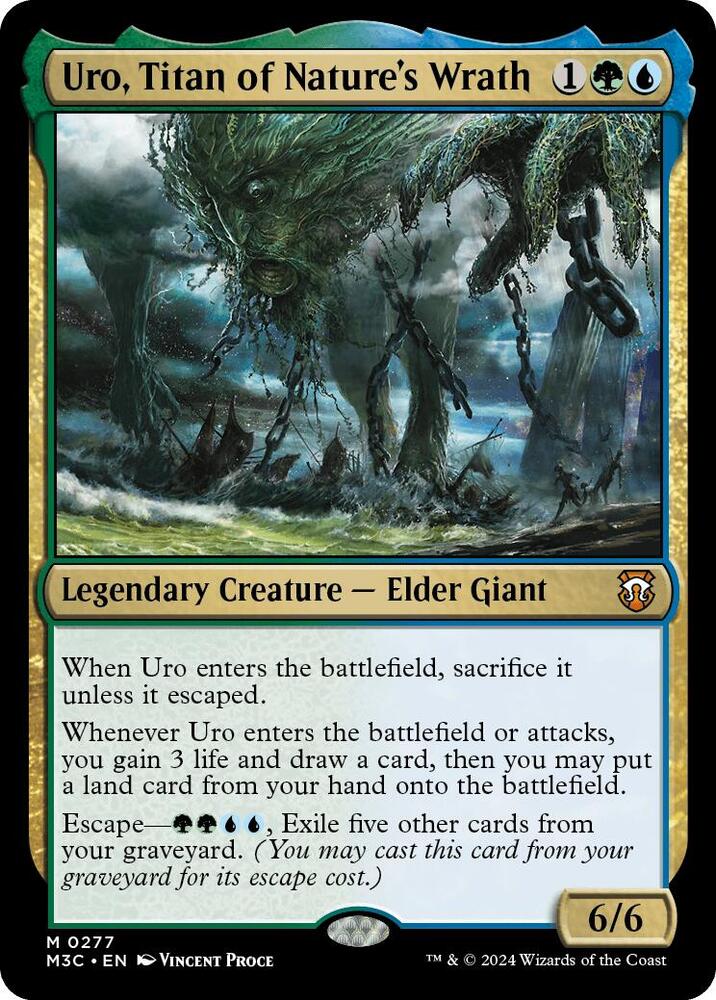 Uro, Titan of Nature's Wrath (277) [Modern Horizons 3 Commander]