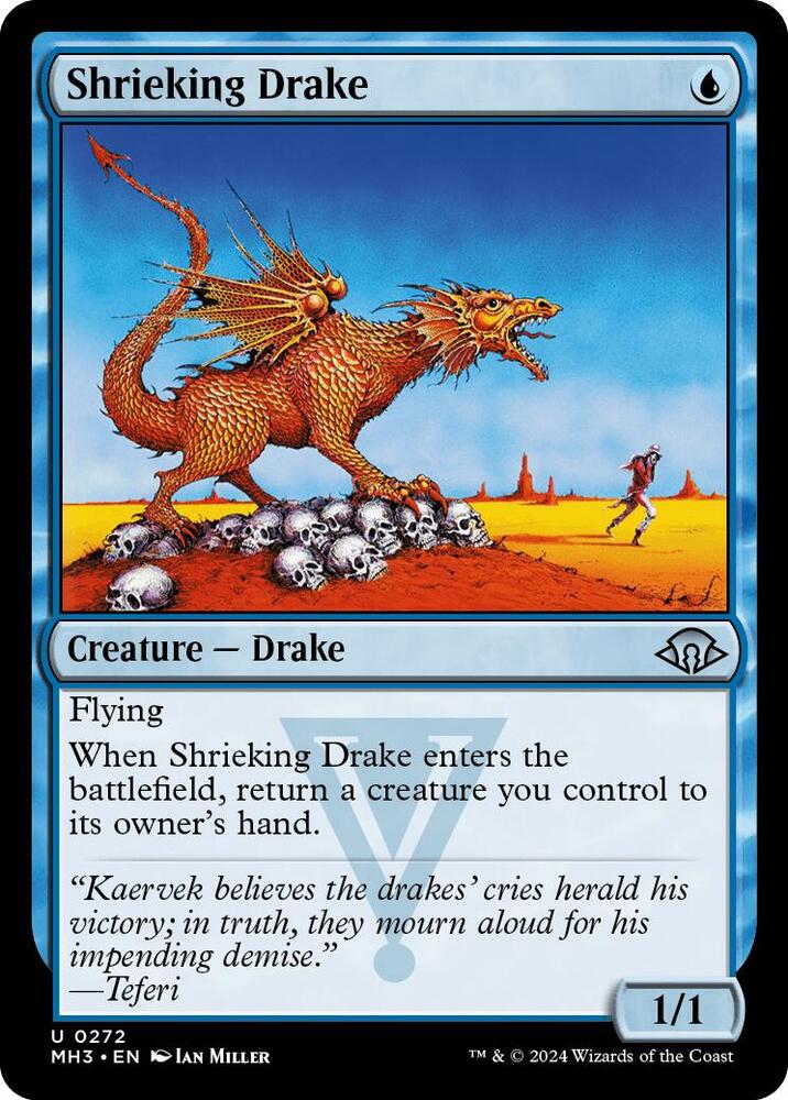 Shrieking Drake (272) [Modern Horizons 3]