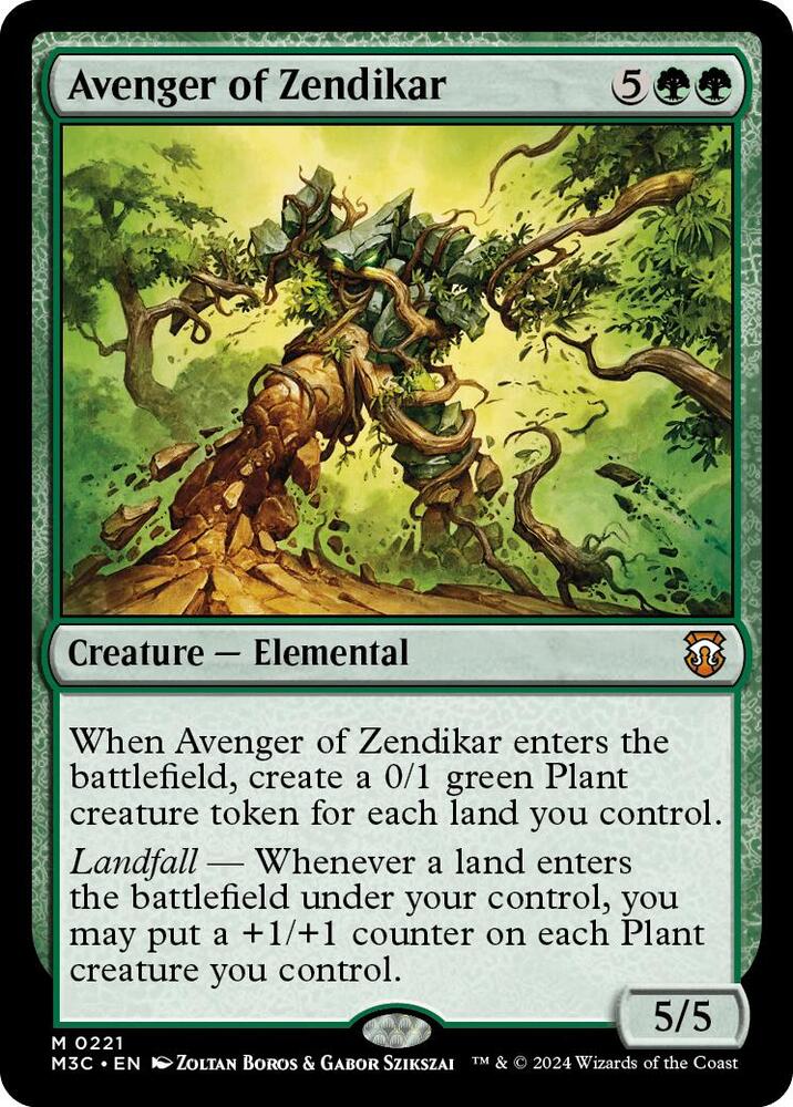 Avenger of Zendikar (221) [Modern Horizons 3 Commander]
