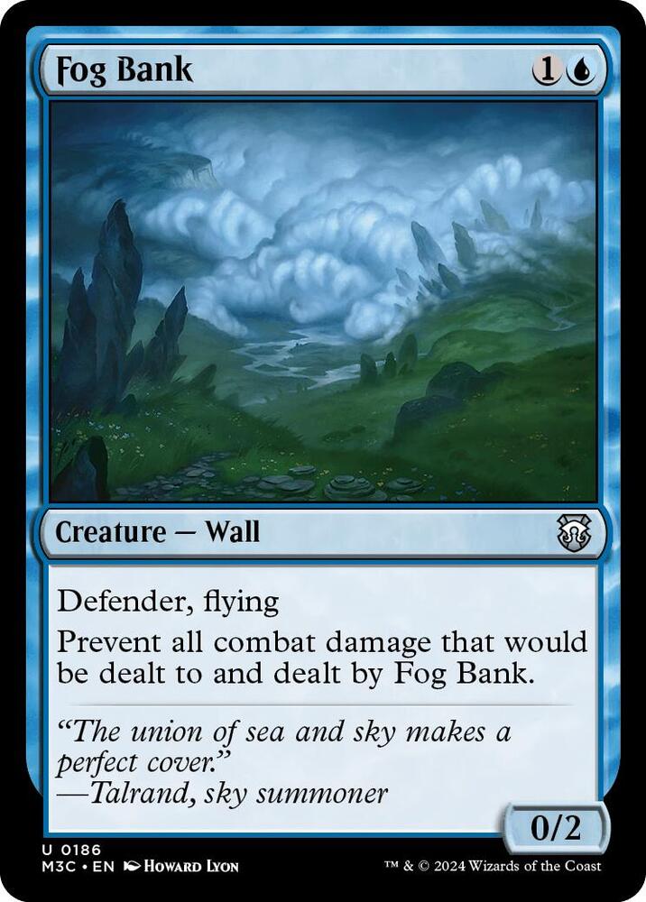 Fog Bank (186) [Modern Horizons 3 Commander]