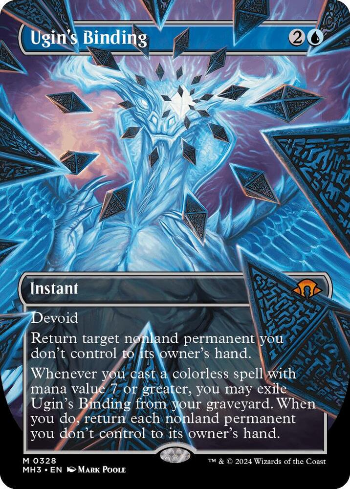 Ugin's Binding (Borderless) (328) [Modern Horizons 3]