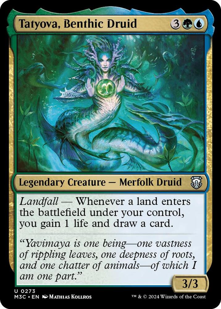 Tatyova, Benthic Druid (273) [Modern Horizons 3 Commander]