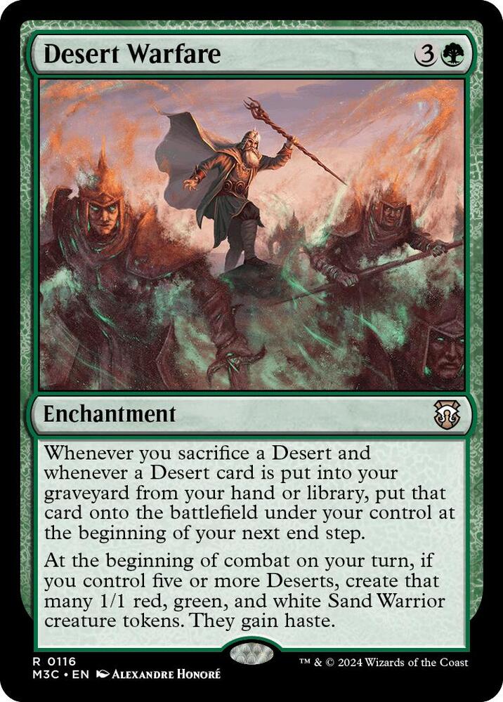 Desert Warfare (116) [Modern Horizons 3 Commander]