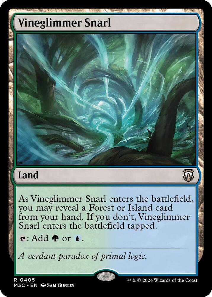 Vineglimmer Snarl (405) [Modern Horizons 3 Commander]