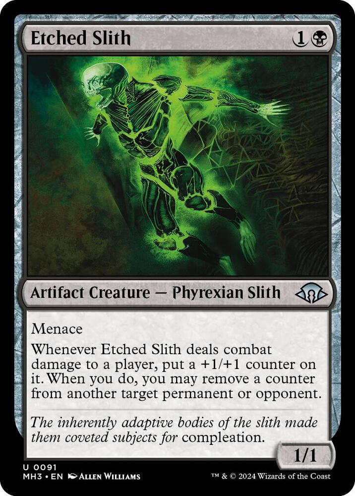 Etched Slith (91) [Modern Horizons 3]