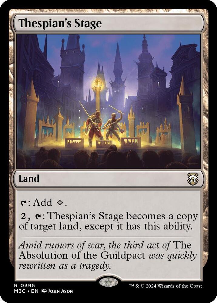 Thespian's Stage (395) [Modern Horizons 3 Commander]