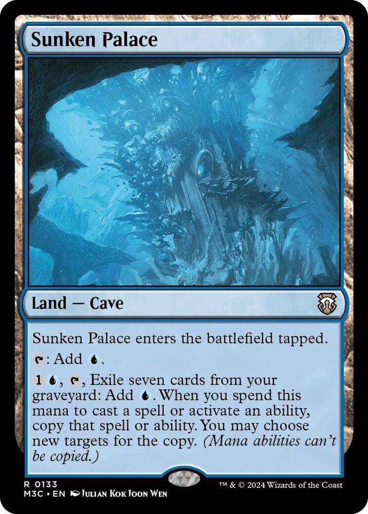 Sunken Palace (133) [Modern Horizons 3 Commander]