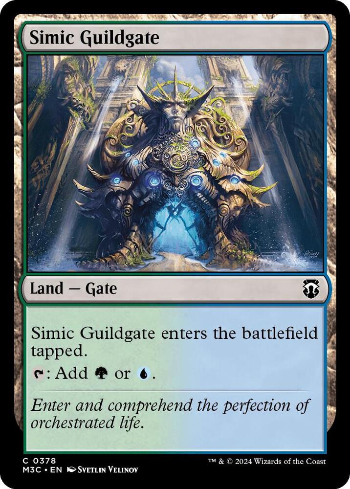 Simic Guildgate (378) [Modern Horizons 3 Commander]