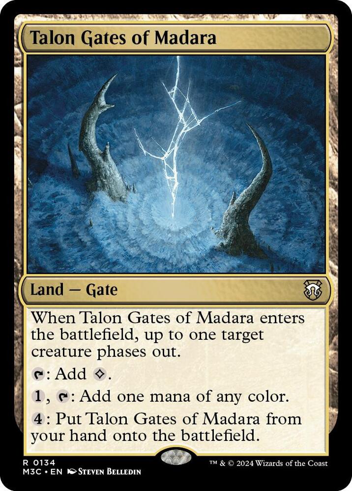 Talon Gates of Madara (134) [Modern Horizons 3 Commander]