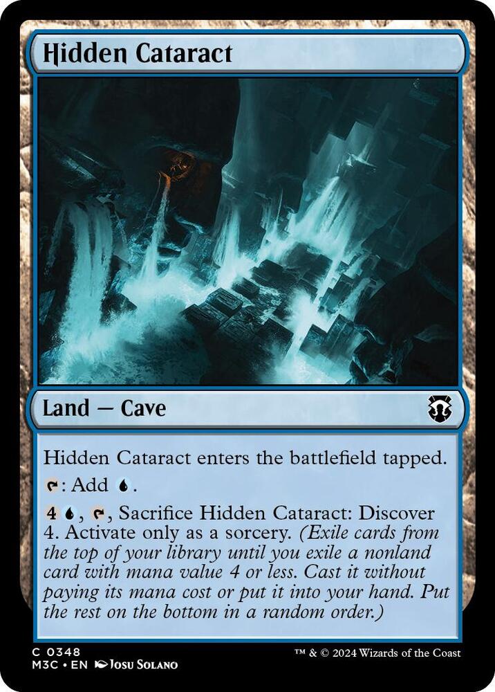Hidden Cataract (348) [Modern Horizons 3 Commander]