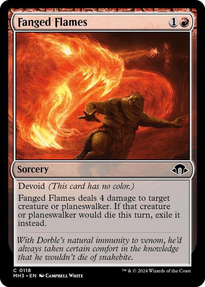 Fanged Flames (118) [Modern Horizons 3]
