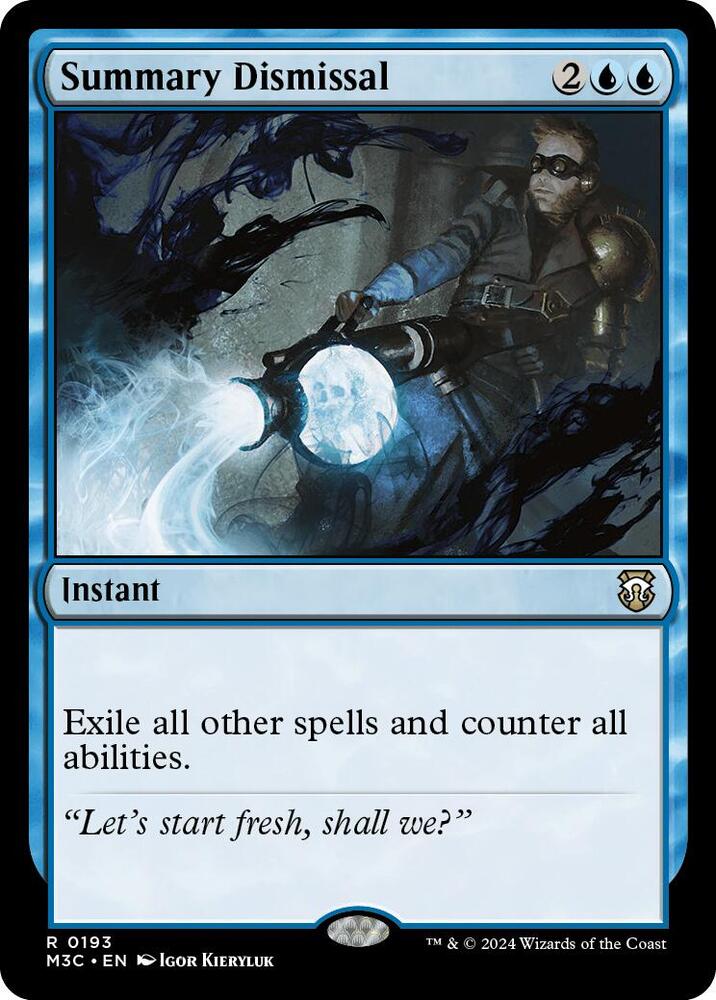 Summary Dismissal (193) [Modern Horizons 3 Commander]