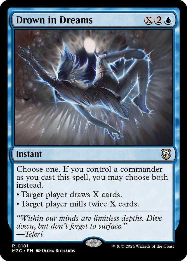 Drown in Dreams (181) [Modern Horizons 3 Commander]