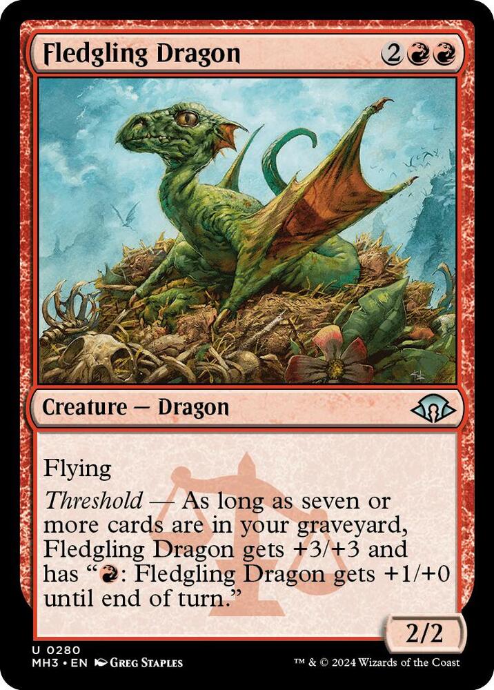 Fledgling Dragon (280) [Modern Horizons 3]