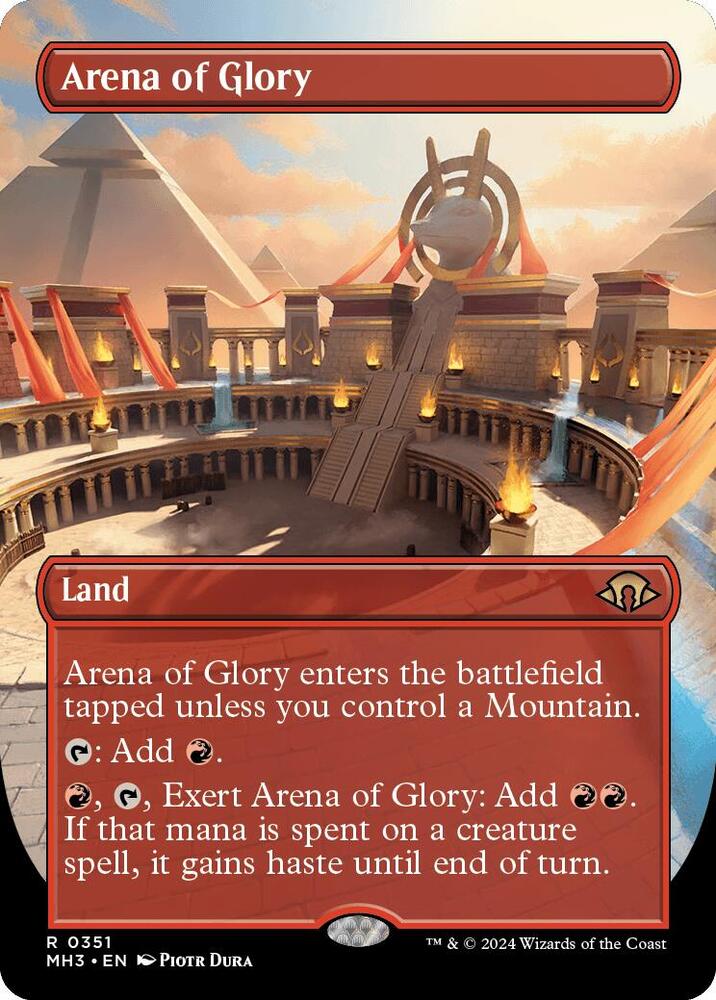 Arena of Glory (Borderless) (351) [Modern Horizons 3]
