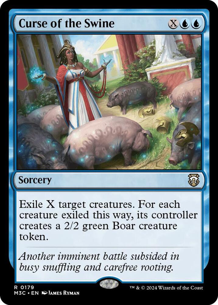 Curse of the Swine (179) [Modern Horizons 3 Commander]