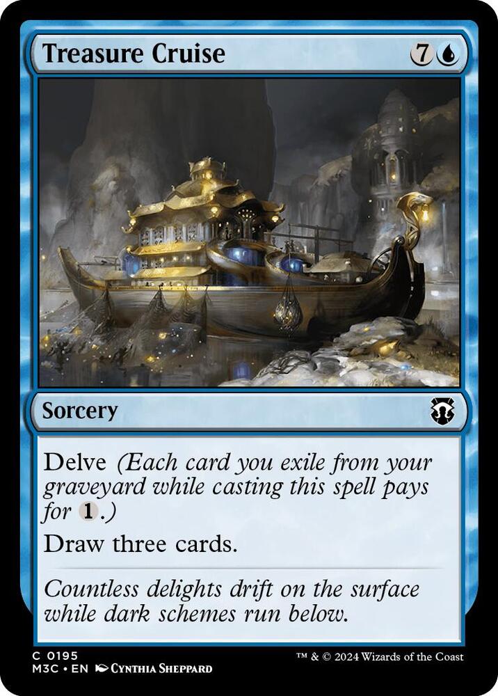 Treasure Cruise (195) [Modern Horizons 3 Commander]
