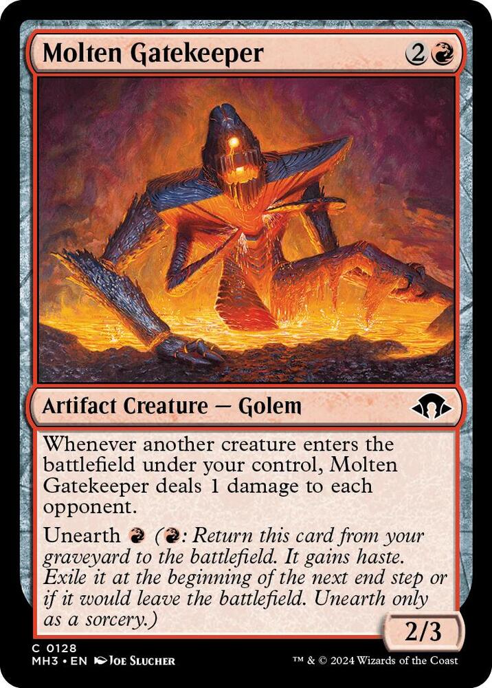 Molten Gatekeeper (128) [Modern Horizons 3]