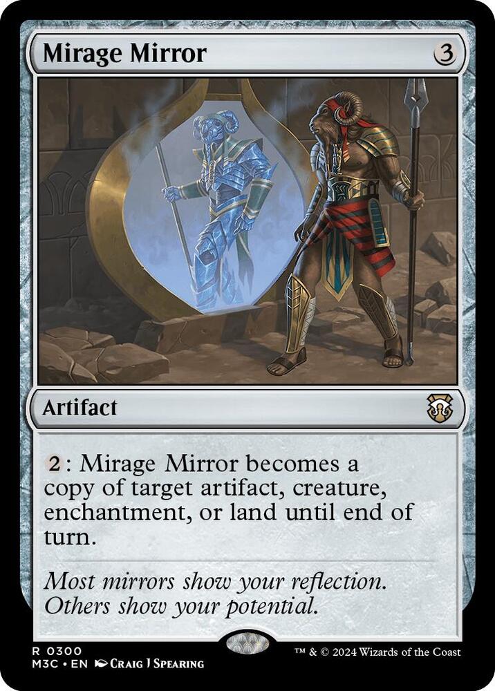 Mirage Mirror (300) [Modern Horizons 3 Commander]