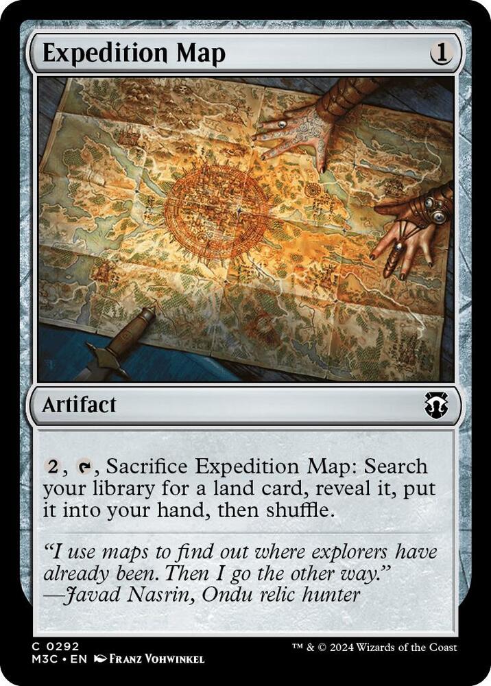 Expedition Map (292) [Modern Horizons 3 Commander]