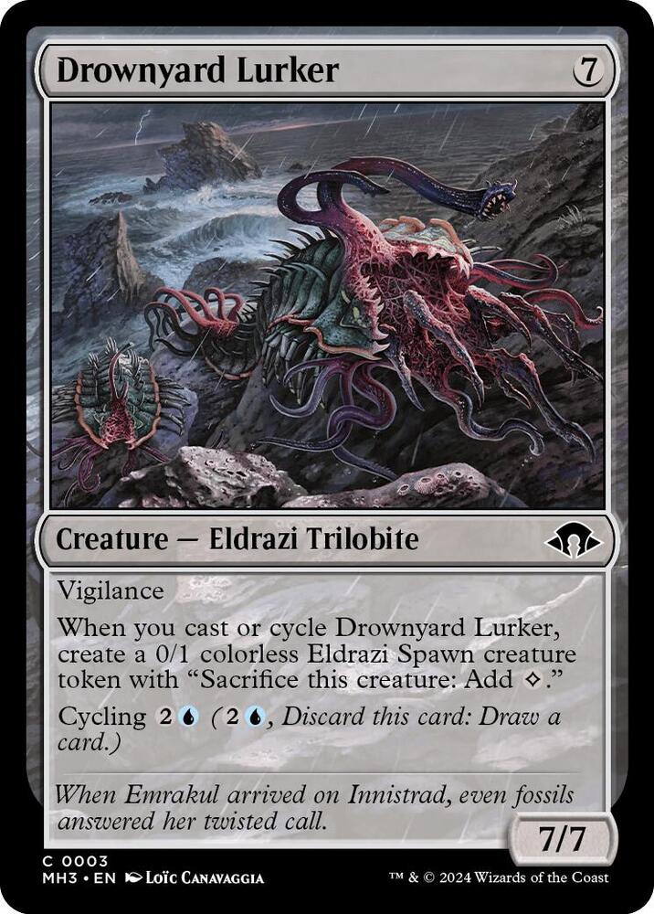 Drownyard Lurker (3) [Modern Horizons 3]