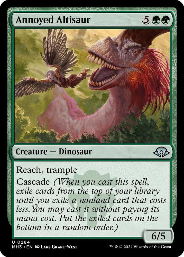Annoyed Altisaur (284) [Modern Horizons 3]