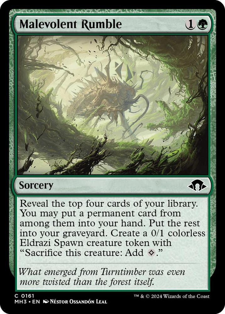 Malevolent Rumble (161) [Modern Horizons 3]
