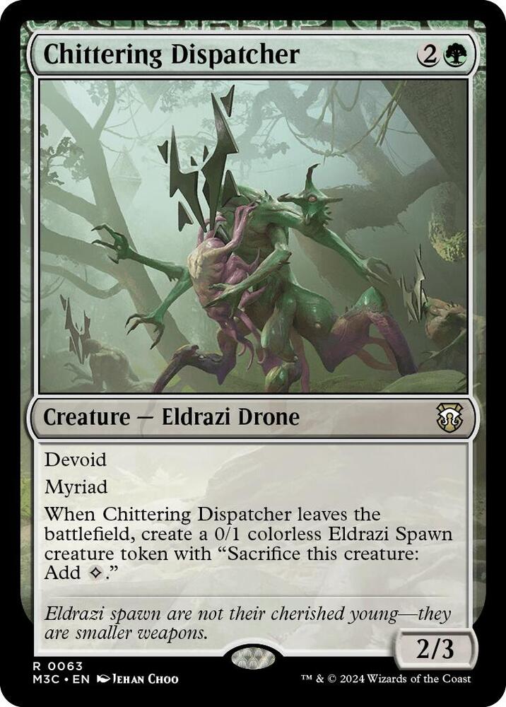 Chittering Dispatcher (63) [Modern Horizons 3 Commander]
