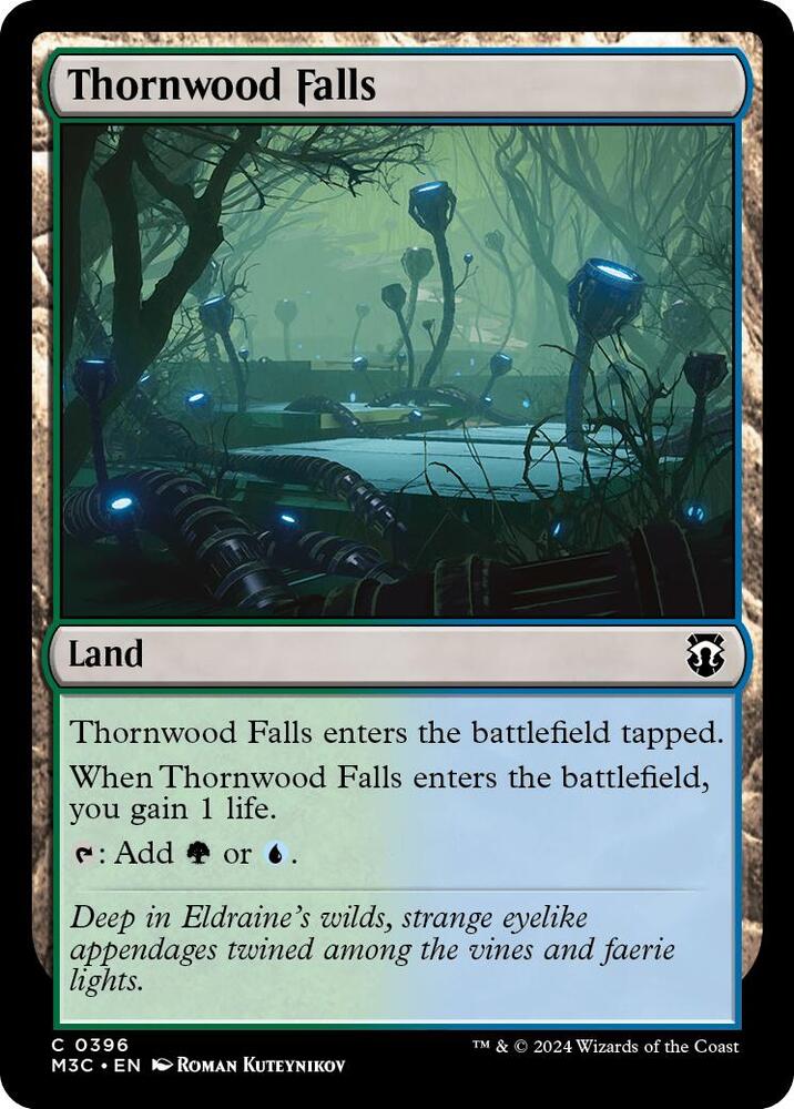 Thornwood Falls (Ripple Foil) (396) [Modern Horizons 3 Commander]
