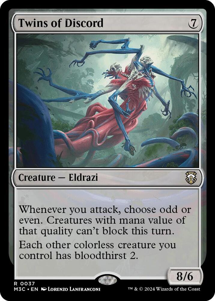 Twins of Discord (37) [Modern Horizons 3 Commander]