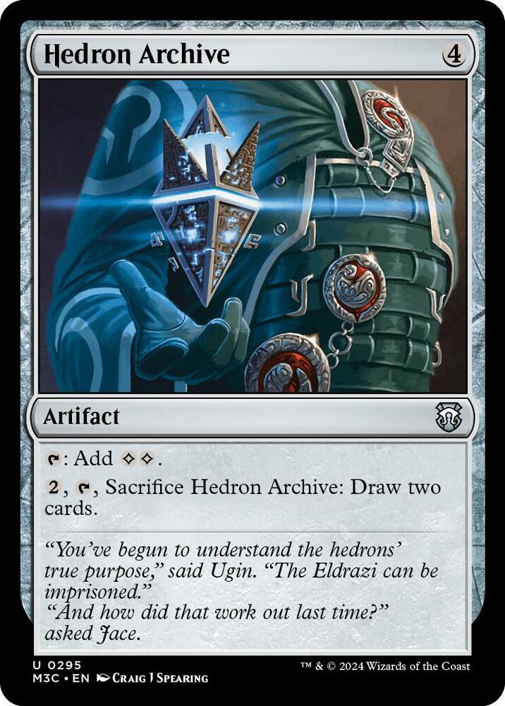 Hedron Archive (Ripple Foil) (295) [Modern Horizons 3 Commander]
