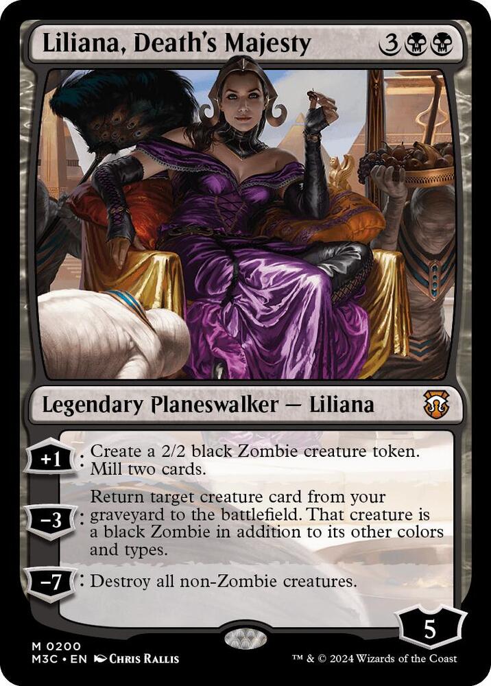 Liliana, Death's Majesty (200) [Modern Horizons 3 Commander]