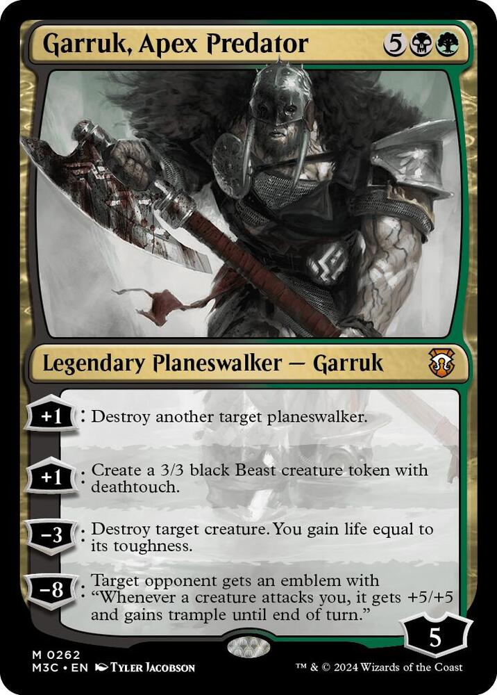 Garruk, Apex Predator (262) [Modern Horizons 3 Commander]