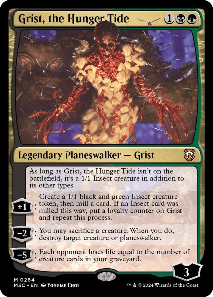 Grist, the Hunger Tide (264) [Modern Horizons 3 Commander]