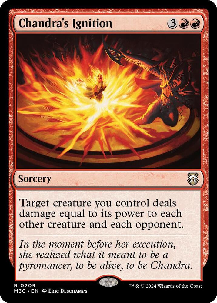 Chandra's Ignition (209) [Modern Horizons 3 Commander]