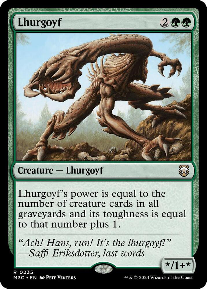 Lhurgoyf (235) [Modern Horizons 3 Commander]