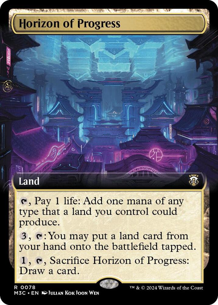 Horizon of Progress (Extended Art) (78) [Modern Horizons 3 Commander]