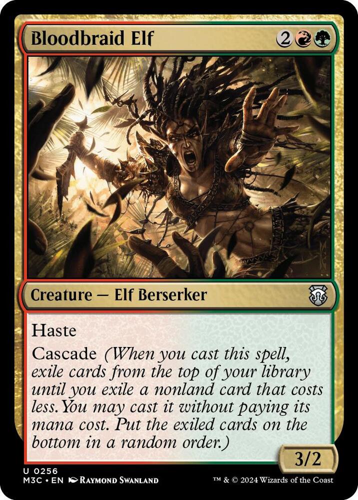 Bloodbraid Elf (256) [Modern Horizons 3 Commander]