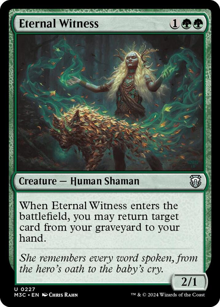 Eternal Witness (227) [Modern Horizons 3 Commander]