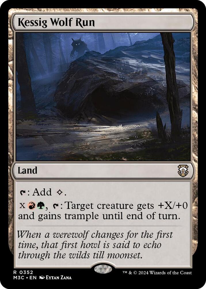 Kessig Wolf Run (352) [Modern Horizons 3 Commander]