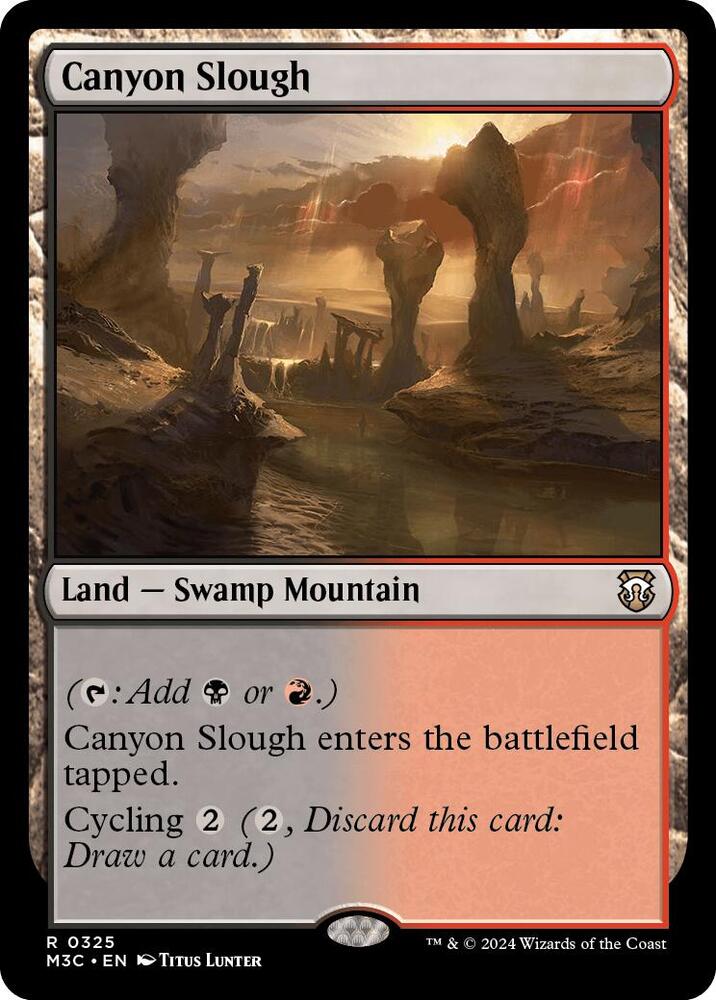 Canyon Slough (325) [Modern Horizons 3 Commander]