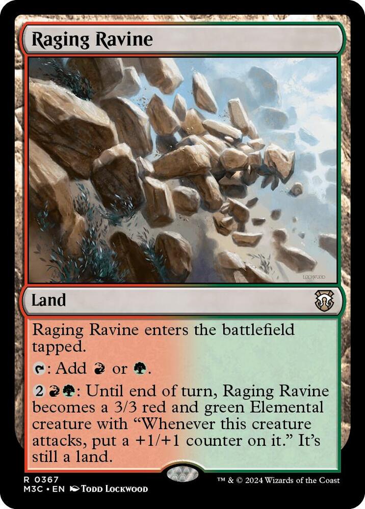 Raging Ravine (367) [Modern Horizons 3 Commander]